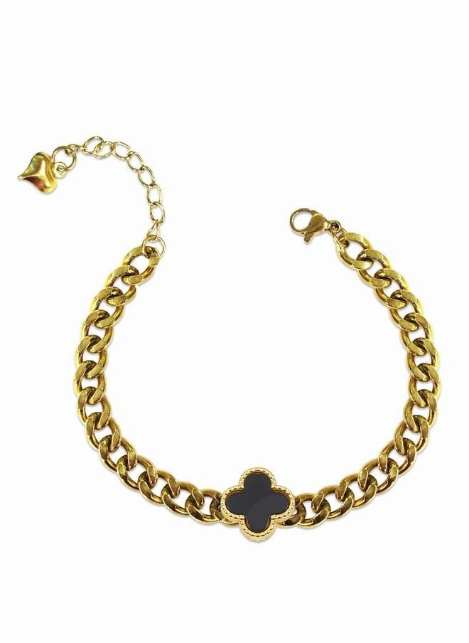 AIWANTO Alissa Fashion Bracelet Gold  - Image 1