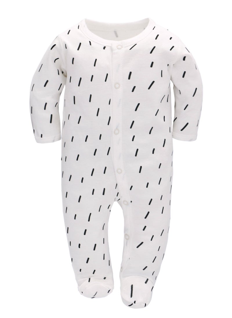 Miracle Baby - Newborn Baby Rompers 100% Cotton Baby onesies Kids pajamas Toddler Boys And Girls Clothing Soft 3 PCS Set Baby Clothes - Image 1