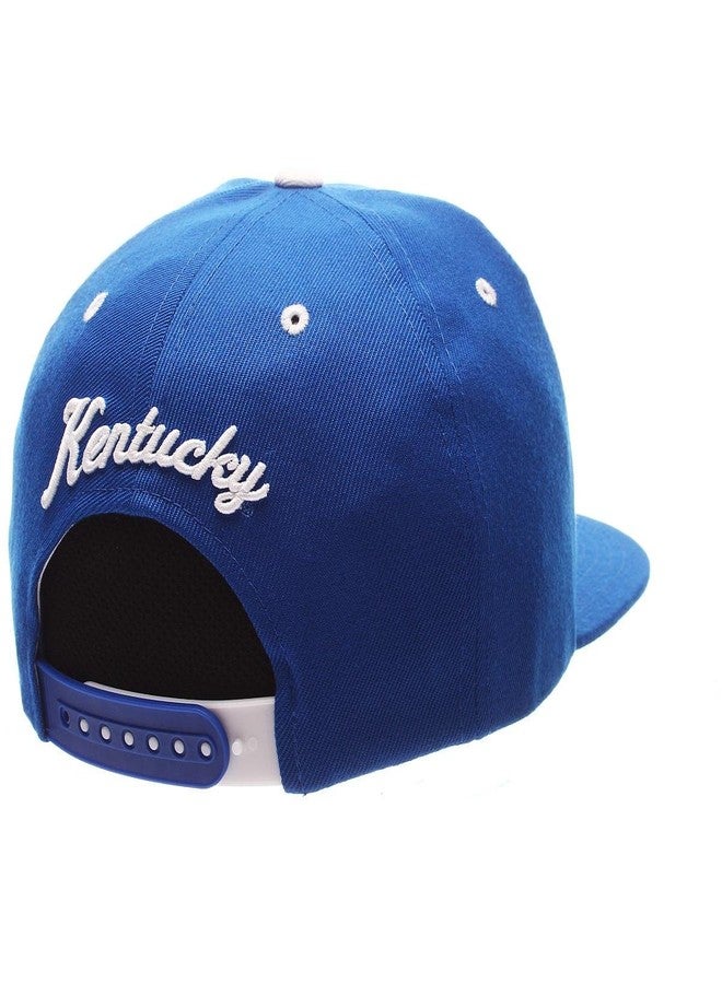 ZHATS NCAA Zephyr-Z11-Adjustable Snapback Flat Brim-Hat Cap-Kentucky Wildcats - Image 2