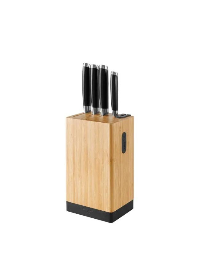 Berghoff Pack Of 5 Knife Block Set  cm-Multicolour  - Image 1