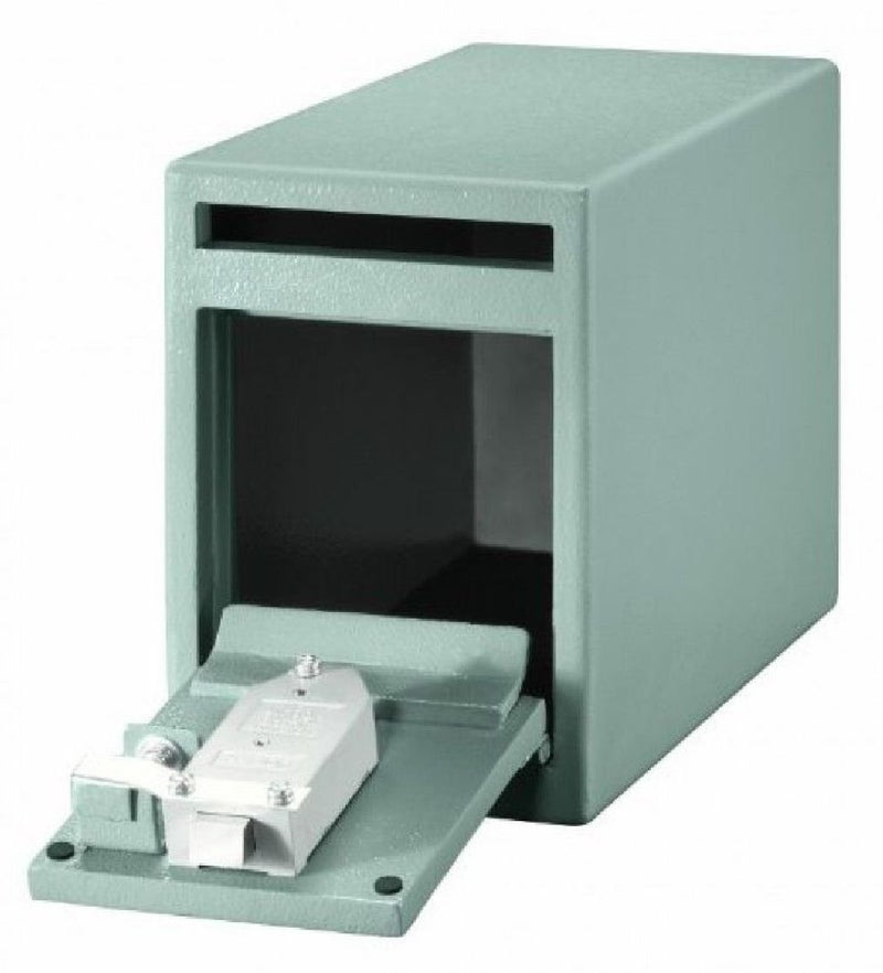 SentrySafe Depository Safe with Dual Key Lock, Steel Drop Slot Safe for Offices and Businesses, Stores Cash, Money, 0.23 Cubic Feet, 8.5 x 6 x 12.3 Inches, UC-025K - Image 2