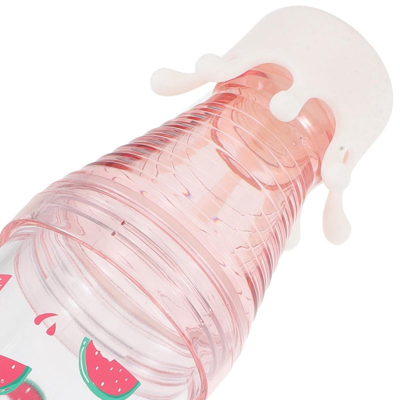 Octopus Design Reusable Rose Water Bottle Leak Proof Lid Sports Jug For Travel - Image 3