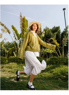 Arafa Women Knitted Cardigan Fit: Relaxed  - Image 1