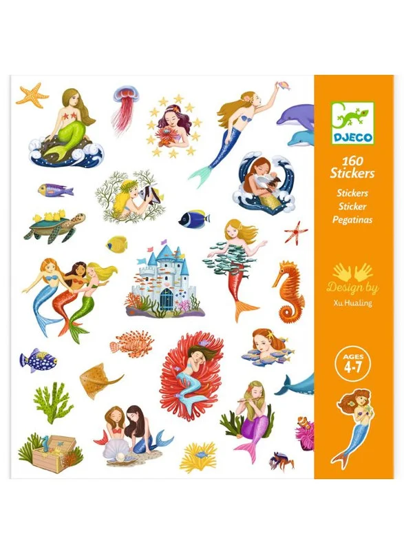 DJECO Mermaid Stickers
