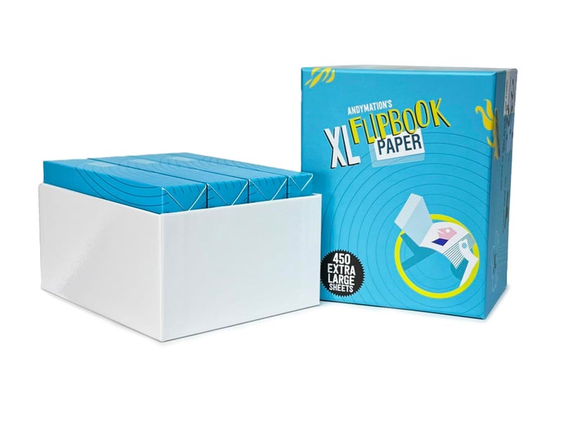 ANDYMATION XL Flipbook Paper Pack for Drawing and flipbook Making, Ideal for Large Scale Animation - Image 2