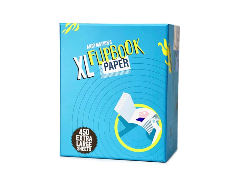 ANDYMATION XL Flipbook Paper Pack for Drawing and flipbook Making, Ideal for Large Scale Animation - Image 5