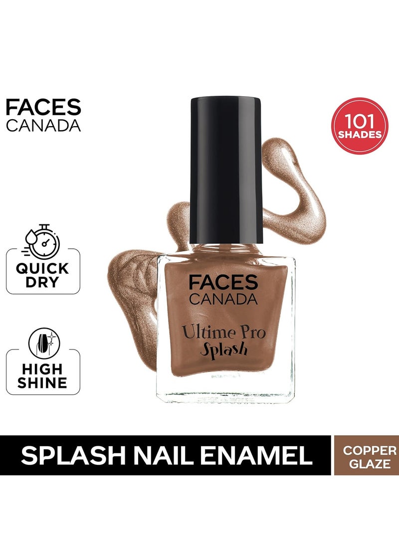 FACES CANADA Ultime Pro Splash Nail Enamel Copper Glaze 57 8ml - Image 2