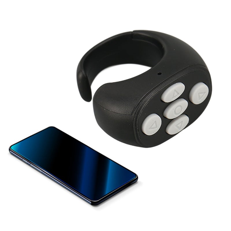 Smart Ring Controller Bluetooth 5.3 Wireless Remote Control Page Turner for Tik Tok Electronic Book Pink - Image 2