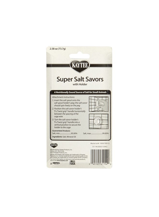 Kaytee Super Salt Savor For Pet Rabbits, Hamsters, Gerbils, Guinea Pigs and Other Small Animals - Image 4