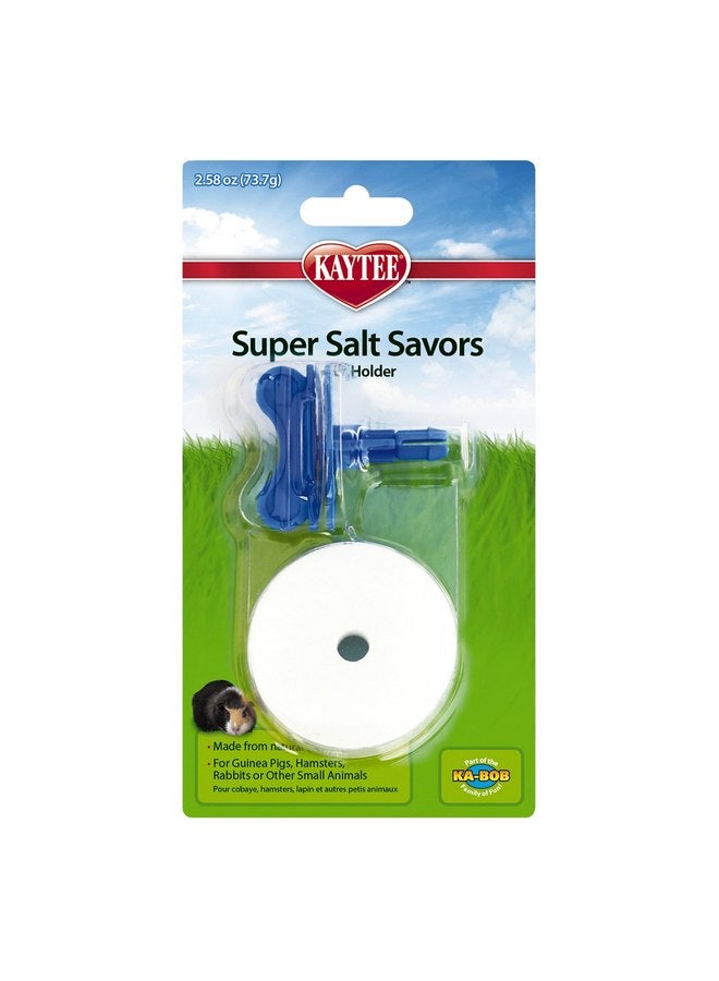 Kaytee Super Salt Savor For Pet Rabbits, Hamsters, Gerbils, Guinea Pigs and Other Small Animals - Image 1