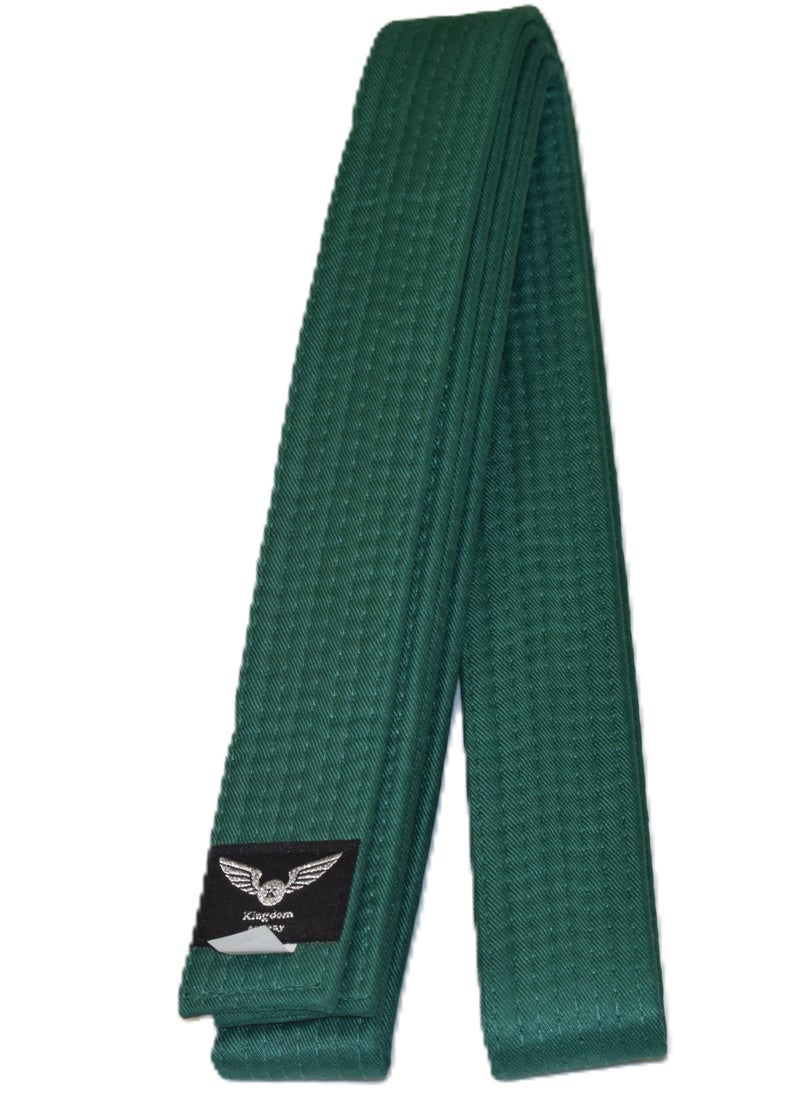 KINGDOM Taekwondo Rank Belt, Green 260cm 