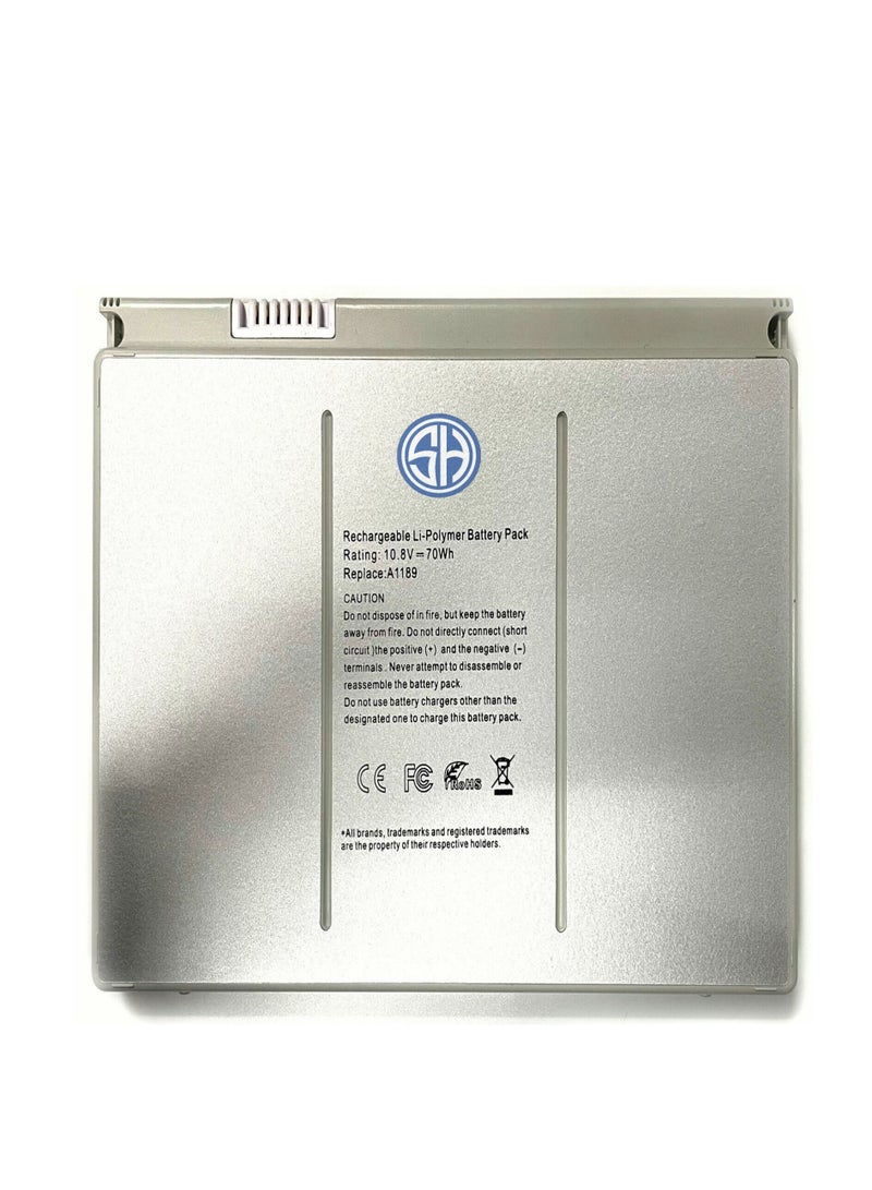 S.H Smart Hub S.H Replacement Laptop Battery – Compatible with Apple A1189 (6000mAh) - Image 1