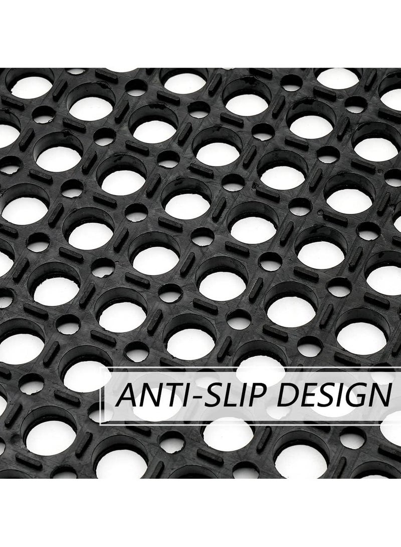 terrain TerraTUF® Wide Safety Edge Mat – Anti-Slip Rubber Transition Strip for Pools & Play Areas  - Image 5