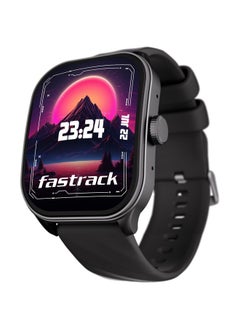 fastrack Fastrack Limitless Fs2 Pro Smart Watch, 1.96" Super Amoled Arched Display with Functional Crown & Resolution of 410X502, Singlesync Bt Calling, 110+ Sports Modes, 200+ Smartwatch Faces (Black)  - Image 1