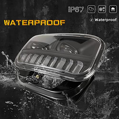 BOXLIGHT LED Fog Lights Compatible with 2009-2014 Dodge Ram 1500 2500 3500, 1 Pair Front Bumper Driving Fog Lamps Assemblies with DRL (LED with DRL) - Image 3