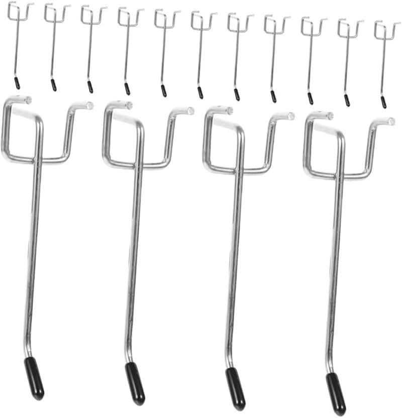 25 مجموعة من خطافات اللوح الخشبي الثقيلة، سهلة التركيب لعرض البيع بالتجزئة - Image 2