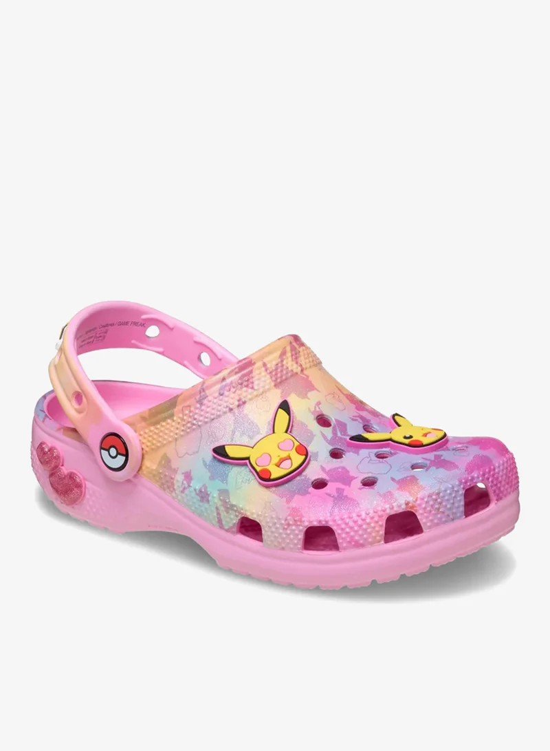 كروكس كروكس كلاسيك بيكاتشو وردي للأطفال