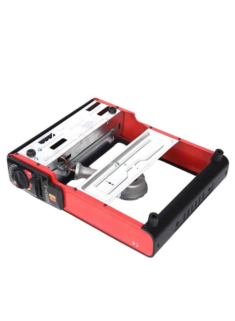 YanChuan Portable Gas Stove for Camping, Outdoor Cooking, Gas Stove, Mini Oven, Camping Grill, Gas Cooker, Butane/Propane Stove, Camping Accessories, Gas Burner, Camping Kitchen - Image 2