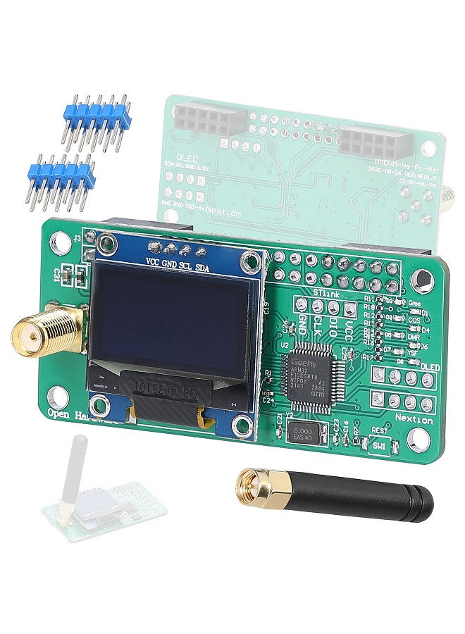 Raspberry Pi MMDVM Digital Hotspot Expansion Board Versatile Amateur and Professional Digital Radio Communications Board Support Open-source Firmware  - Image 1