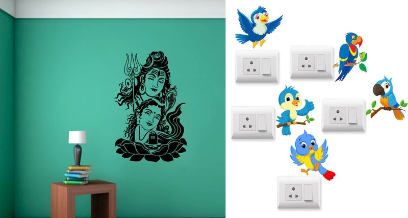 Eja Art ملصق لوحة مفاتيح طائر تويتر شيف بارفاتي - Image 1