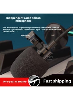 Generic Mobile Phone C Brother-Headset Microphone Song Qingying K Singing Ear Return 2 In 1 Type Recording Cable K Special-Color:Official Standard Configuration: Qingying Black Apple Version [mobile Phone Qingying  - Image 3