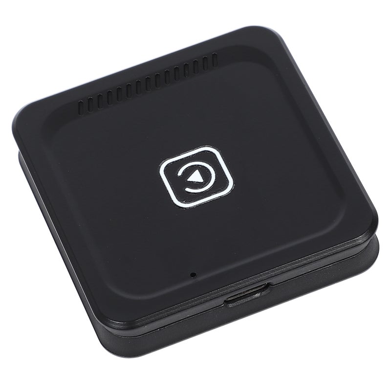 محول لاسلكي لـ CarPlay تحويل من سلكي إلى لاسلكي باقة تكنولوجيا البلوتوث 5.0 تحكم صوتي ذكي لمحول Android Auto باللون الأسود - Image 5