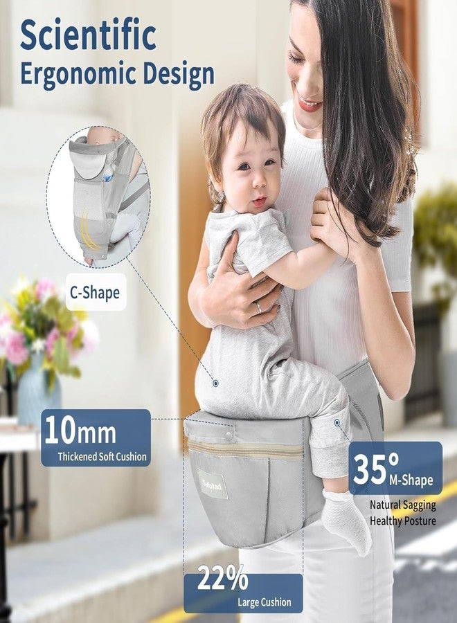 Calyrex Baby Carrier 6-in-1 Ergonomic Backpack with Hip Seat & Drool Bibs, Adjustable Strap, Pocket, Comfort Mesh for Baby Girl, Essential Baby Carrier for Newborns 3-36 Months - Image 5