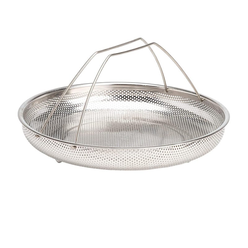 LOCANS LOCANS All-In-One Pan Steamer Basket, Premium Stainless Steel Construction, Dishwasher Safe, Perfect for Steaming Vegetables, Full Handle for Easy Use. - Image 1