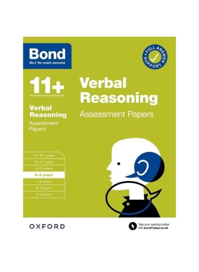 Bond 11+: Bond 11+ Verbal Reasoning Assessment Papers 8-9 years  - Image 1