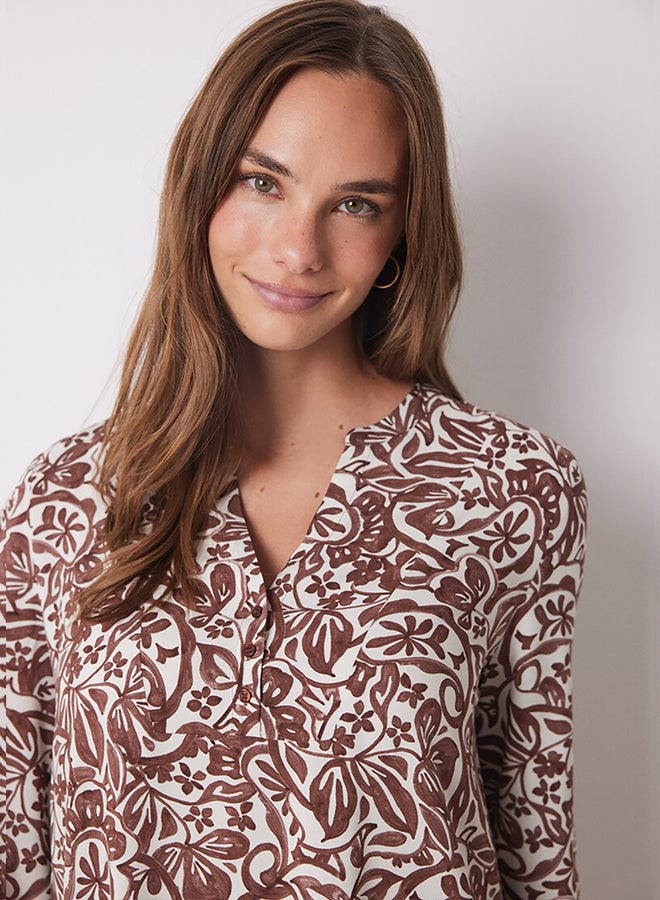 women'secret Paisley Print Nightshirt  - Image 3
