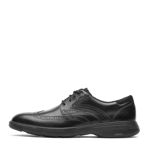 Rockport روكبورت للرجال نوح وينغتيب، أسود، 10.5 م - Image 4