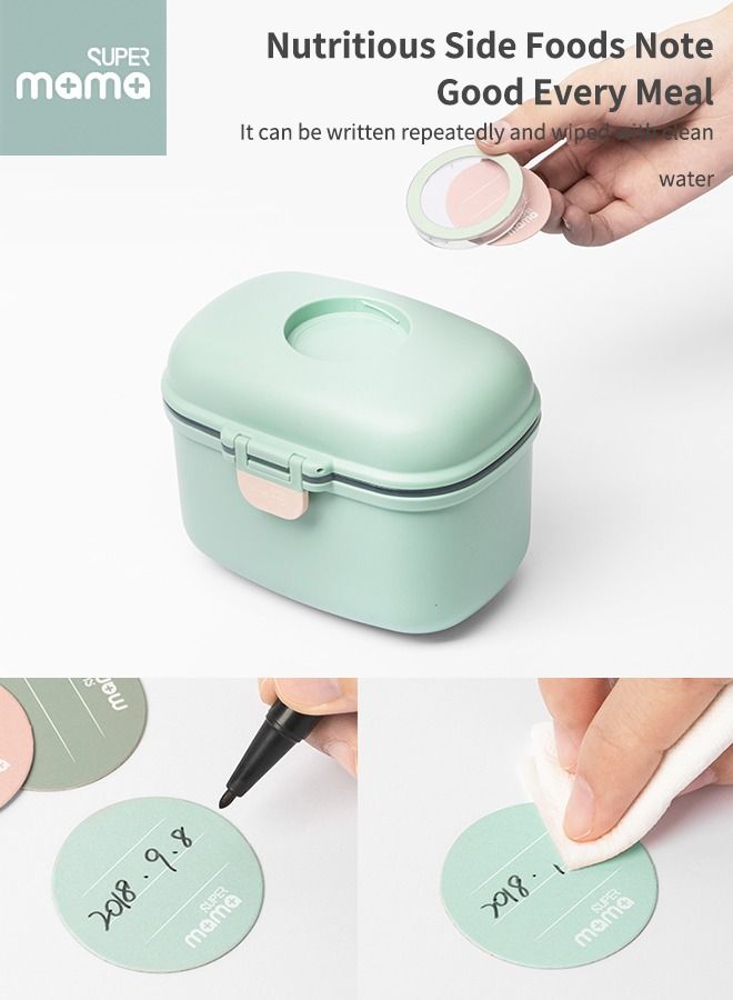 Multi-Function Milk Powder Container Box With Scoop Milk Powder Box  Formula Milk Powder Dispenser Suitable For Milk Powder, Snacks, Fruits, Etc