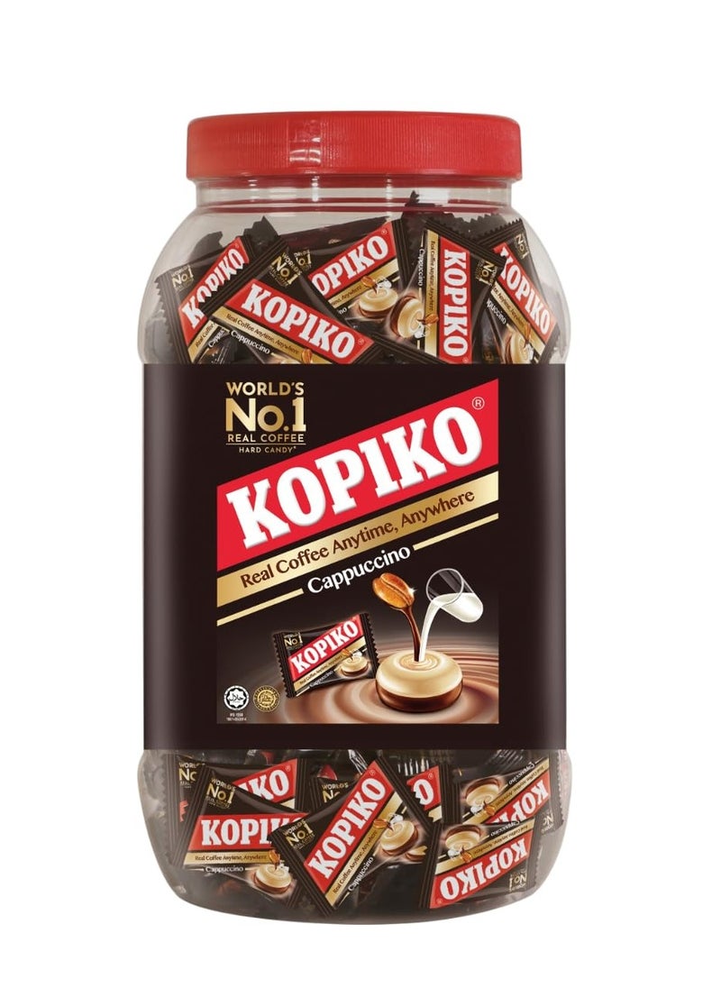 Kopiko Kopiko Cappuccino Candy Jar - 160 Pieces - 560G 