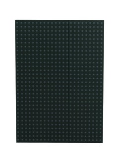 Quadro Black on Grey A4 Unlined Wrap Closure 112 Pages 100gsm Notebook