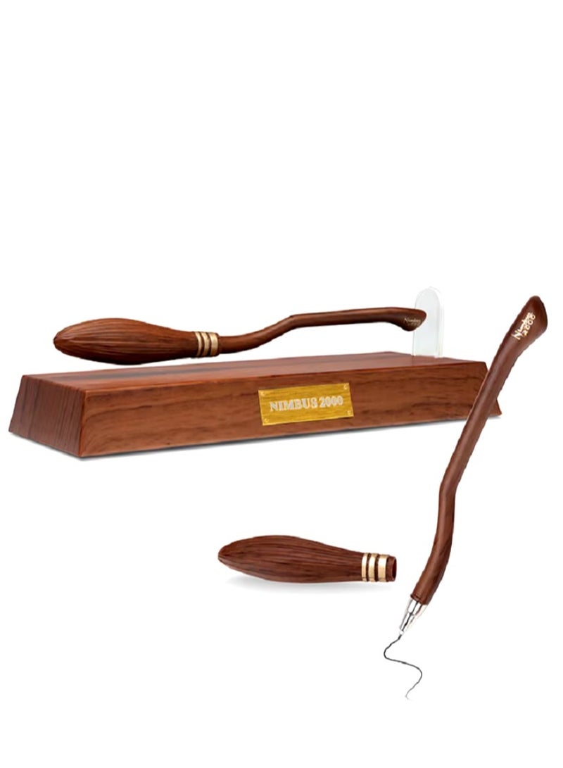 Harry Potter Nimbus 2000  Firebolt 2001 Levitating Pen Collectibles Magical Floating Ballpoint Pen Models Perfect Desk Accessories and Office Supplies for Fans - Image 1