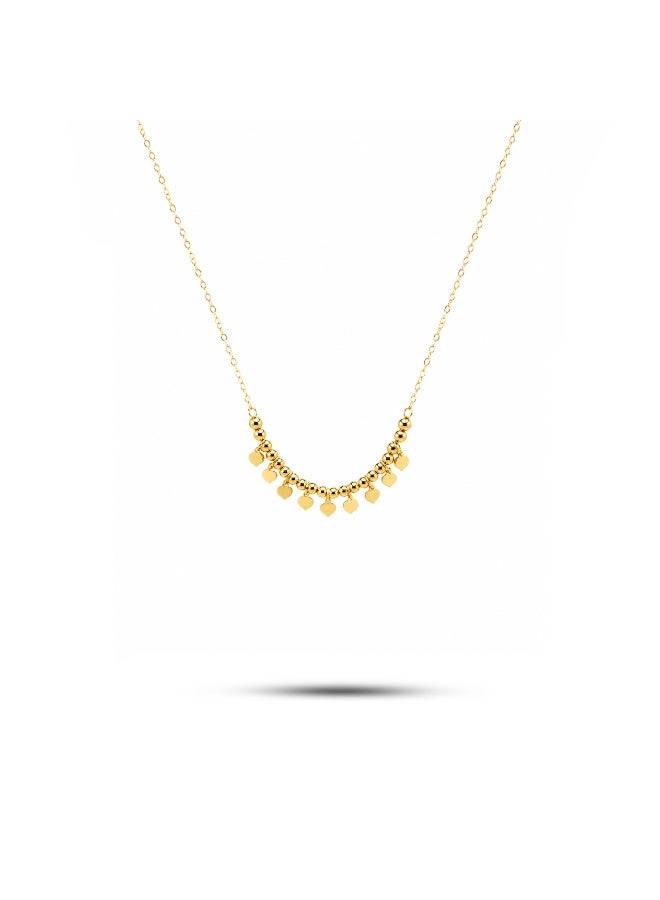 Ruby Art Gold 18K real Gold Necklace for women- 0.95 Gram - Image 1