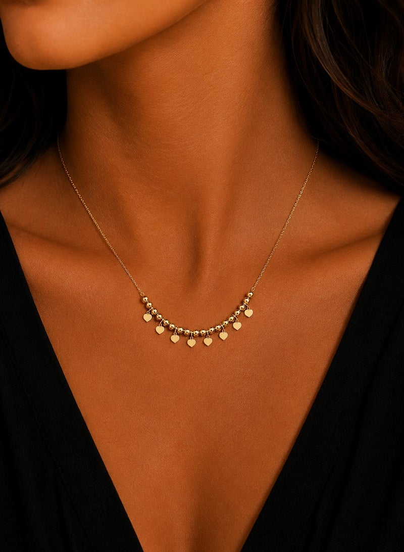 Ruby Art Gold 18K real Gold Necklace for women- 0.95 Gram - Image 2