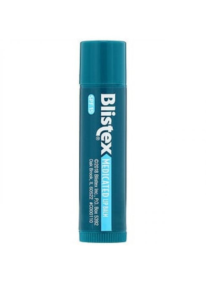Blistex - Blistex Medicated Lip ProtectantSunscreen SPF 15 Original 0.15 oz 4.25 g - Image 1