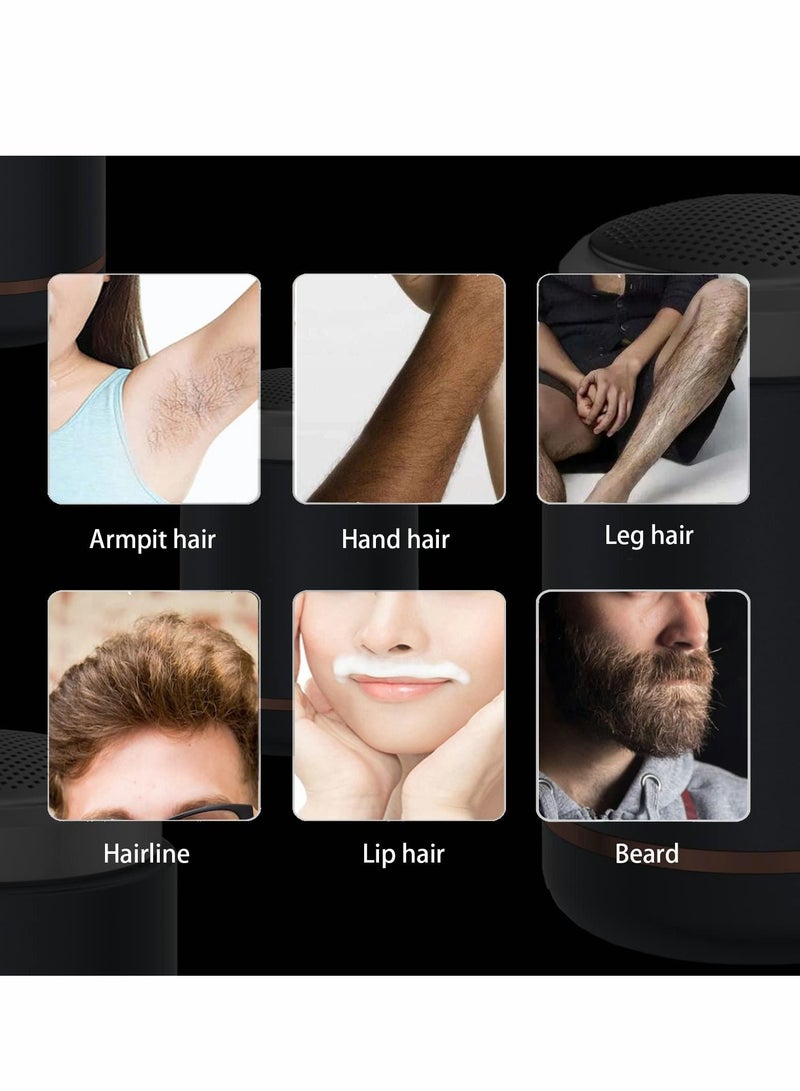 SYOSI Electric Razor for Men Pocket Size Mini Portable Shaver Wet and Dry Men's Razor USB Rechargeable Shaver Charging Easy One-Button Use Suitable for Home, Car,Travel - Image 2