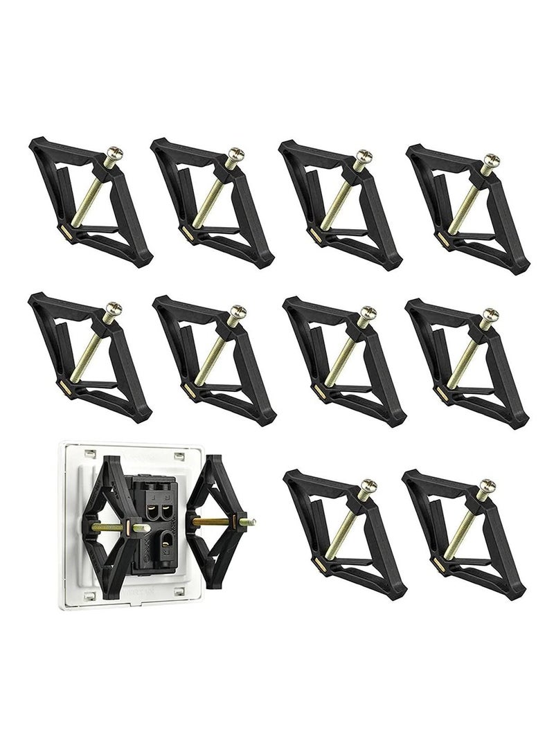 SYOSI أداة إصلاح صندوق مفاتيح التثبيت على الجدار مجموعة أدوات إصلاح صندوق مفاتيح نوع 86 (10 قطع) - Image 1