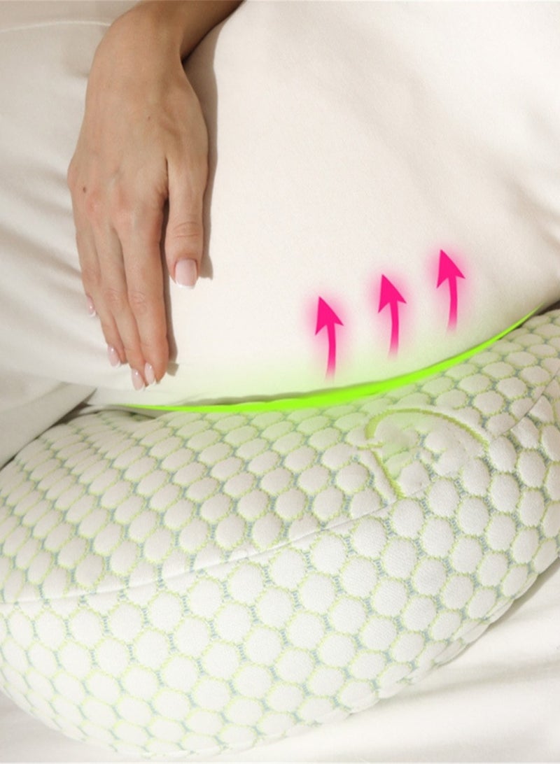 Pregnancy pillow waist support side sleeping pillow multi-functional pregnancy belly support pillow cushion - Image 5