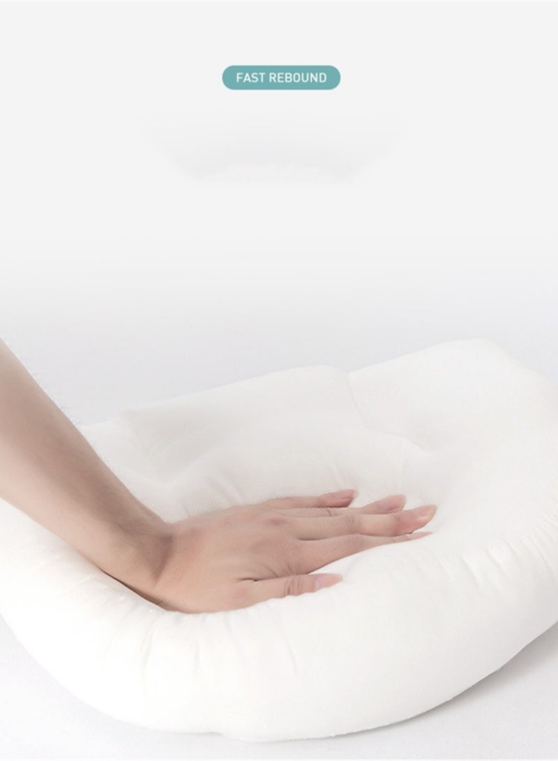 Pregnancy pillow waist support side sleeping pillow multi-functional pregnancy belly support pillow cushion - Image 3