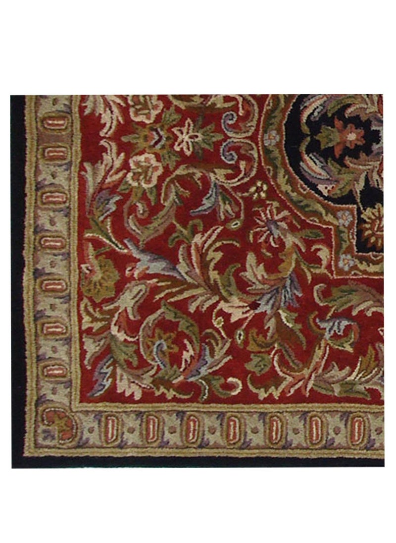 AURUM HOME AH08C Hand Tufted Area Rug & Carpets Indoor Living Dining Bedroom Room and Gallery Area Wool, Rectangle  - Image 4
