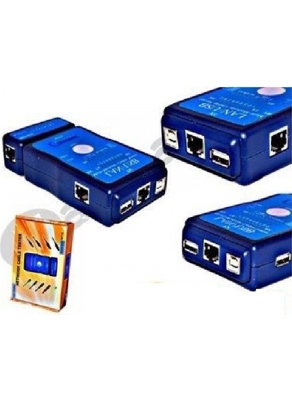 Navidata Nvd-68 Tester USB RJ45 RJ11 Lan Cat5 Cat6 Telephone Cable Tester Network Measuring Device Cable Tester  - Image 2