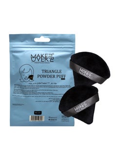 MAKE OVER 22 MakeOver22 2 Triangle Powder Puff Sponges MS-05  - Image 2