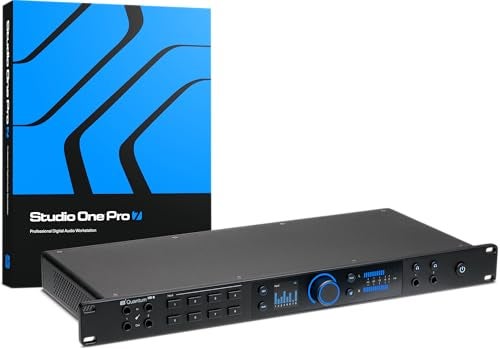 PreSonus Quantum HD 8 26 x 30 32bit 192 kHz USBC Audio Interface With Studio One Pro Software