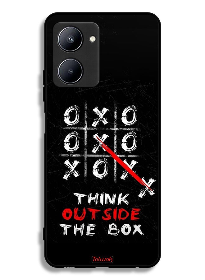 Tolwak Realme C33 Protective Case Cover Think Outside The Box - Image 2