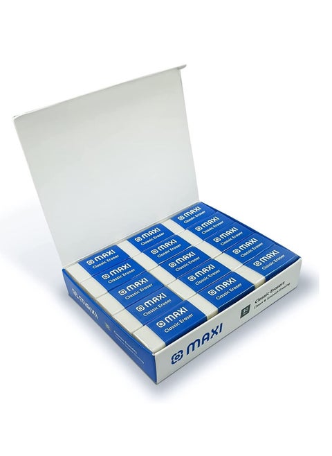 30-Piece Classic Eraser Medium Size