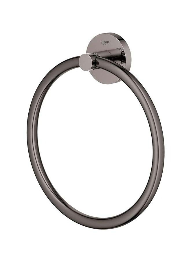Grohe Circular Towel Holder 20×5 cm -Black  - Image 2