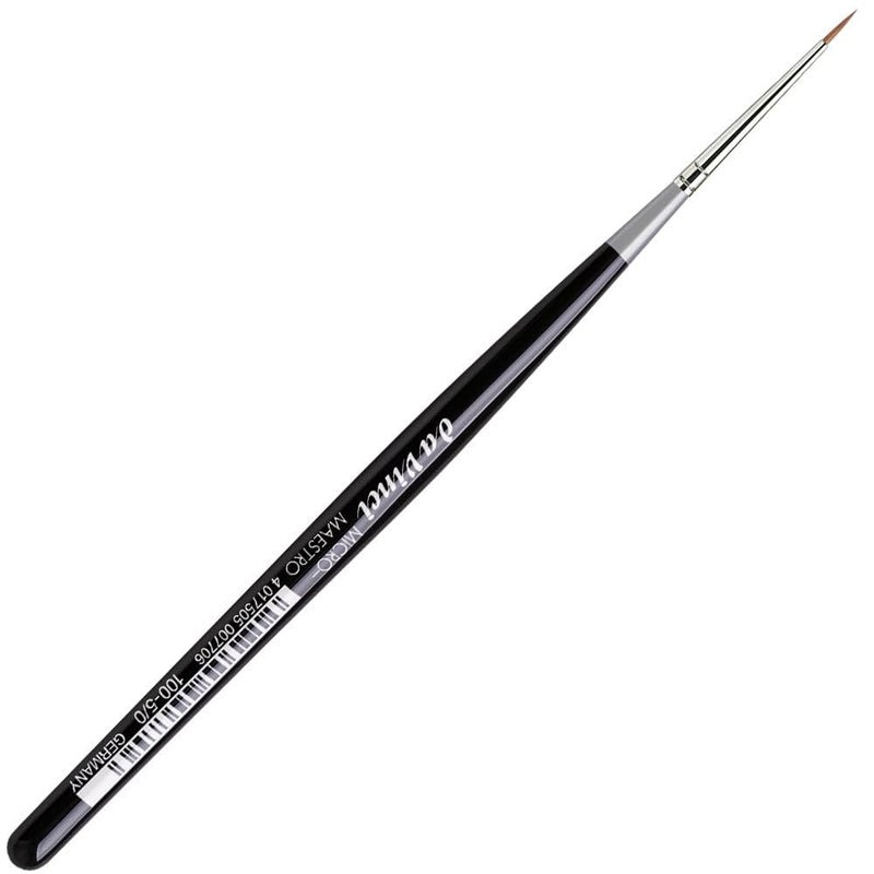 da Vinci Watercolor Micro Maestro Watercolor Brush, Black - Image 1
